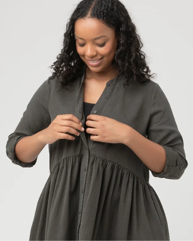 Demi Tencel Dress  Olive