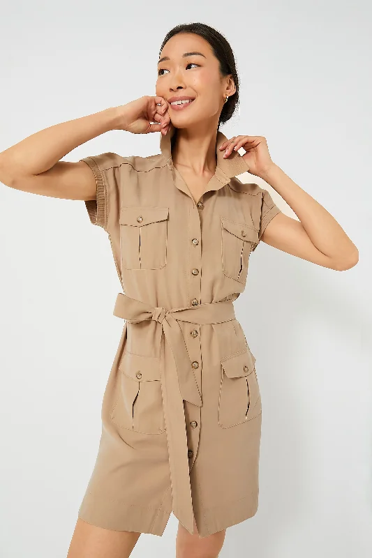 Khaki Hugo Dress