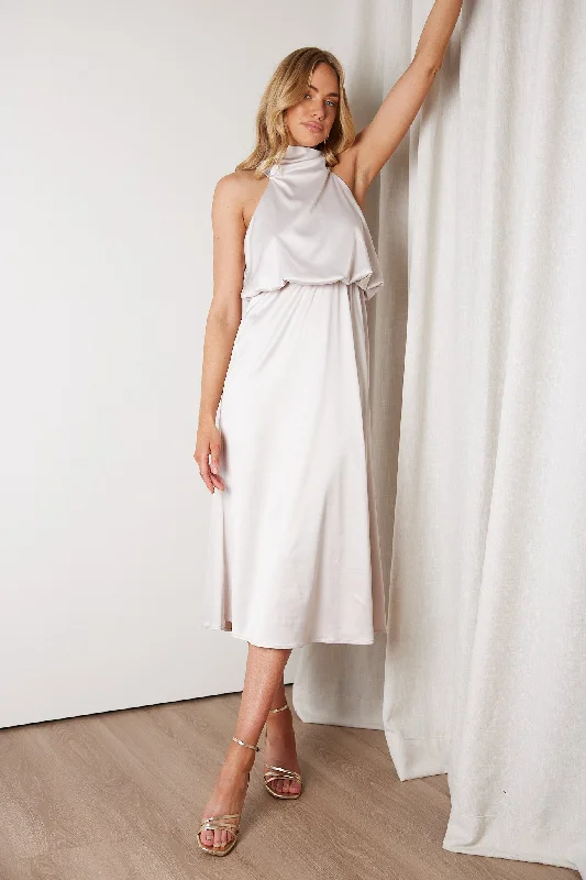 Martine Dress - Champagne