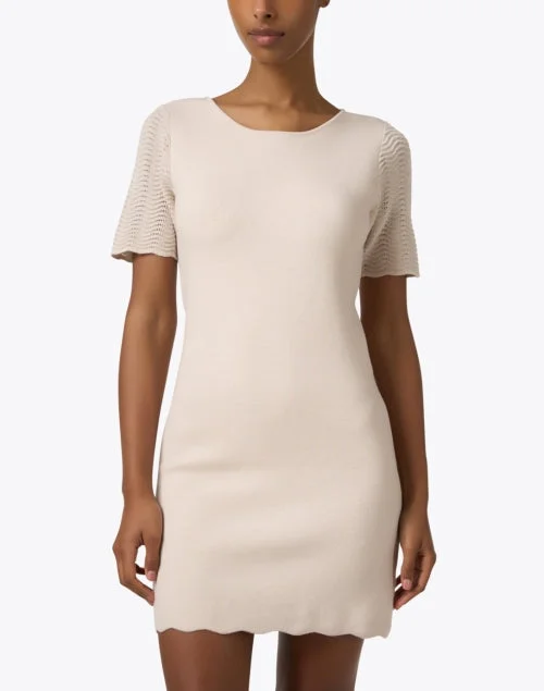 Audrey Sand Knit Dress