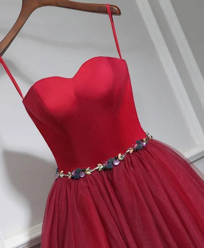 Cute Sweet Neck Short Prom Dress Mini Dresses Homecoming Dresses PD147