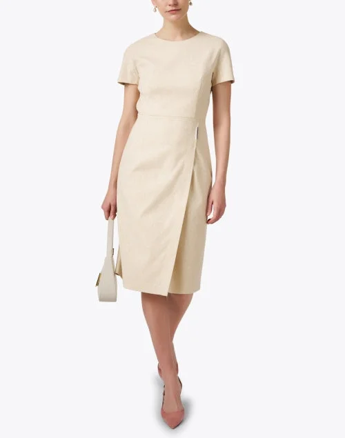 Darilea Beige Sheath Dress