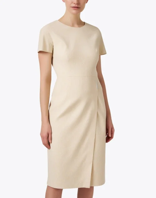 Darilea Beige Sheath Dress