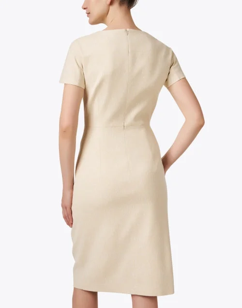 Darilea Beige Sheath Dress