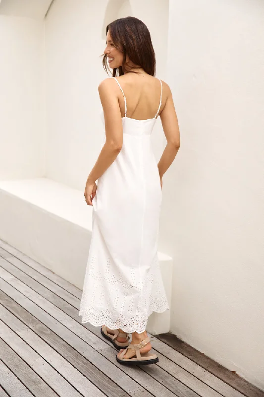 FORTUNATE ONE Angelic Maxi Dress White