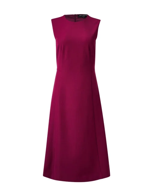 Fuchsia Fit and Flare Dress