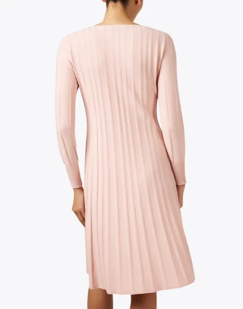 Gloss Pink Cable Knit Dress