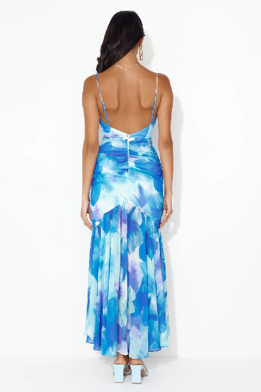 Gorgeous Event Maxi Dress Blue