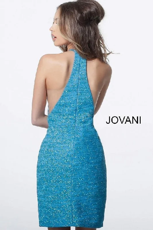 Jovani 1202 Racerback Short Party Dress