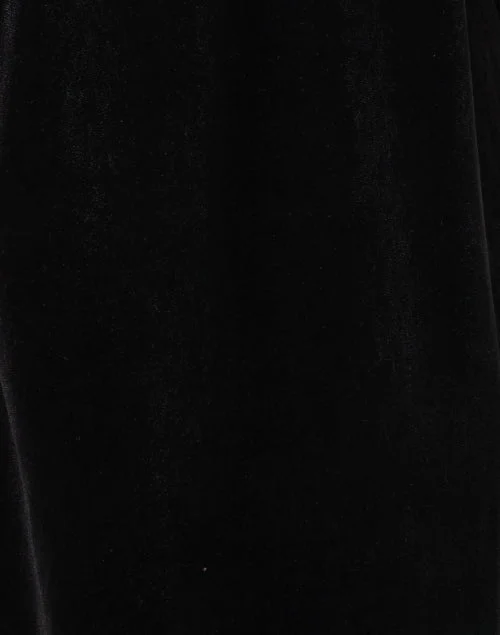 Kerry Black Stretch Velvet Dress