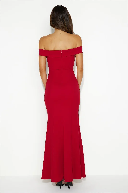 Love Is The Prize Maxi Dress Red