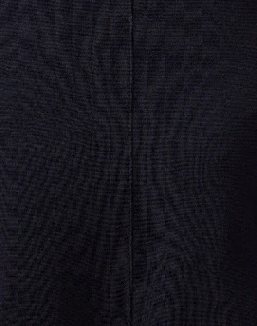 Navy Wool Dress