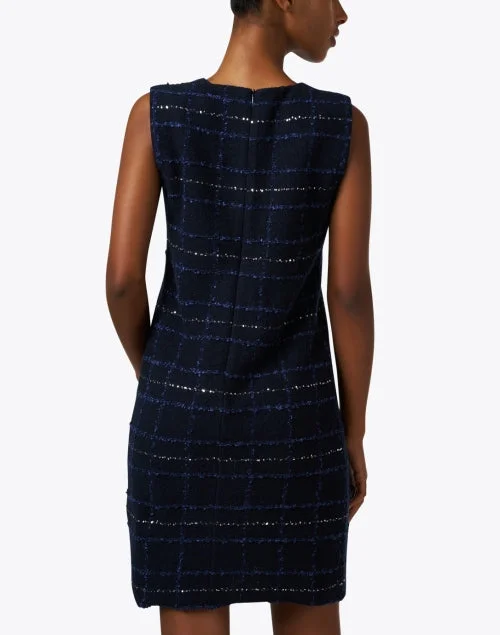 Neutrale Navy Sequin Dress