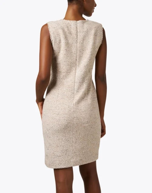 Nigeria Beige Boucle Dress