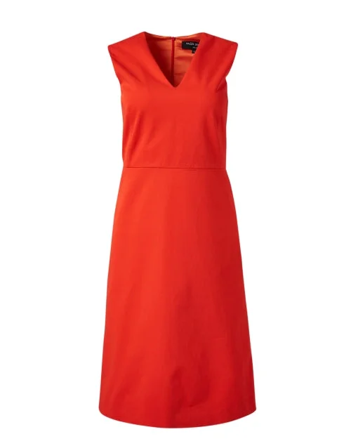 Orange Sheath Dress