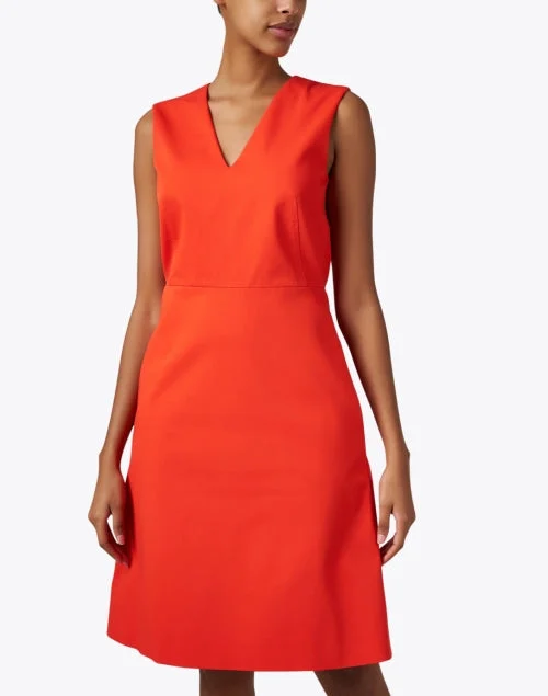 Orange Sheath Dress