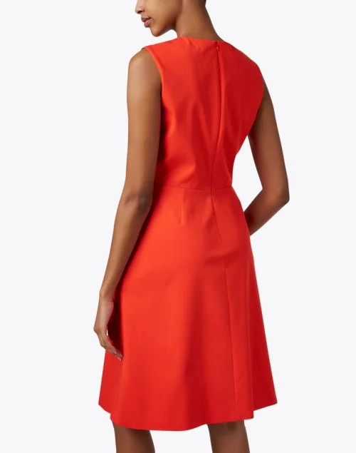 Orange Sheath Dress