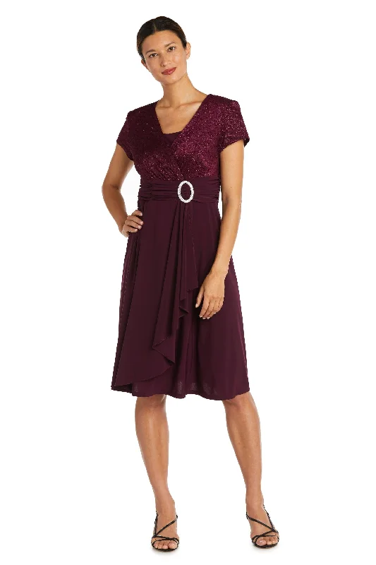 R&M Richards 9109P Short Cocktail Petite Dress