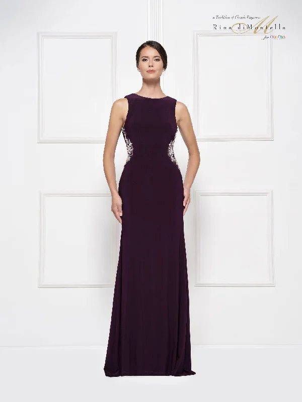 Rina Di Montella Long Formal Fitted Dress 2029