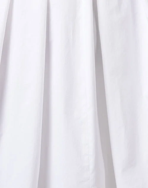 White Belted Dress