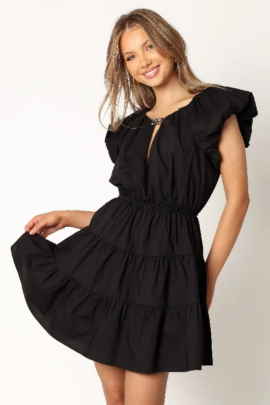 Astoria Mini Dress - Black