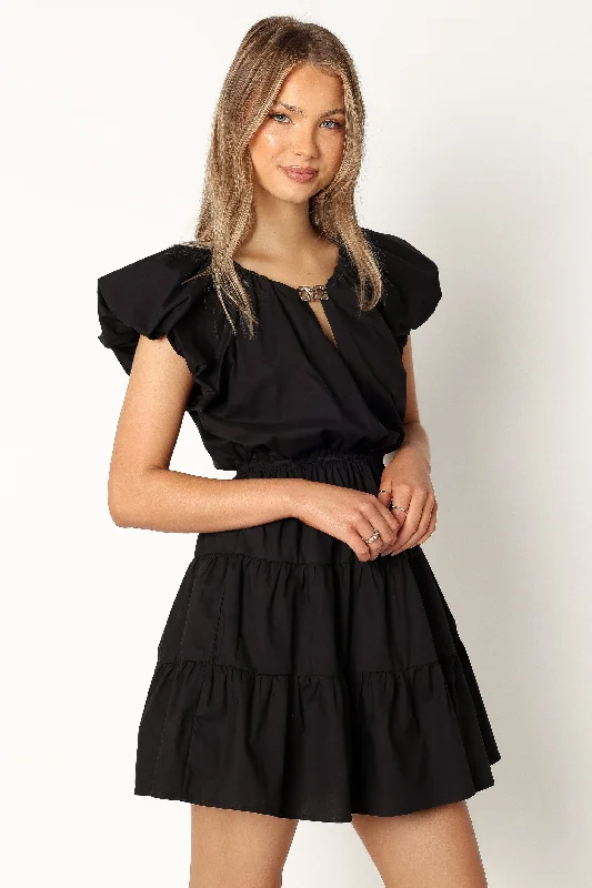 Astoria Mini Dress - Black