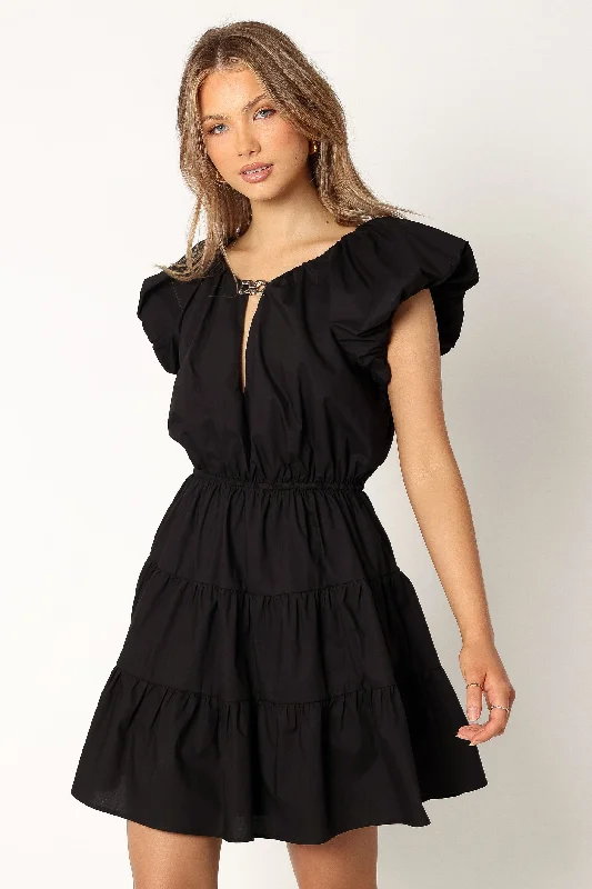 Astoria Mini Dress - Black