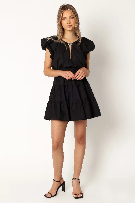 Astoria Mini Dress - Black