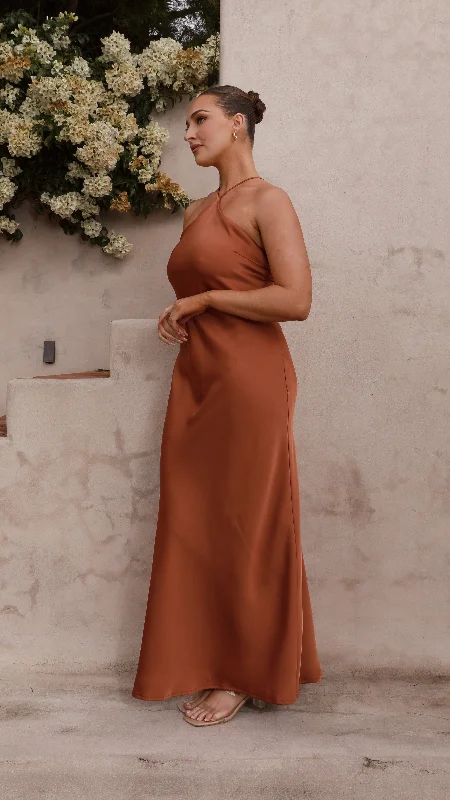 Chiara Maxi Dress - Copper