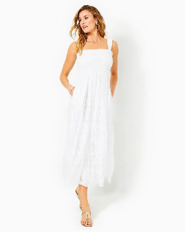 Hadly Smocked Maxi Dress