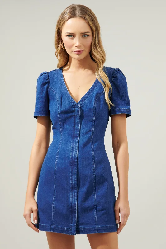 Jackson Denim Mini Dress