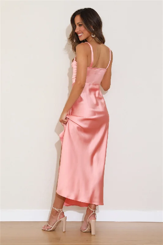 Race To Sunlight Maxi Dress Pink