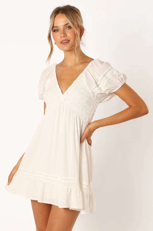 Wanda Mini Dress - White