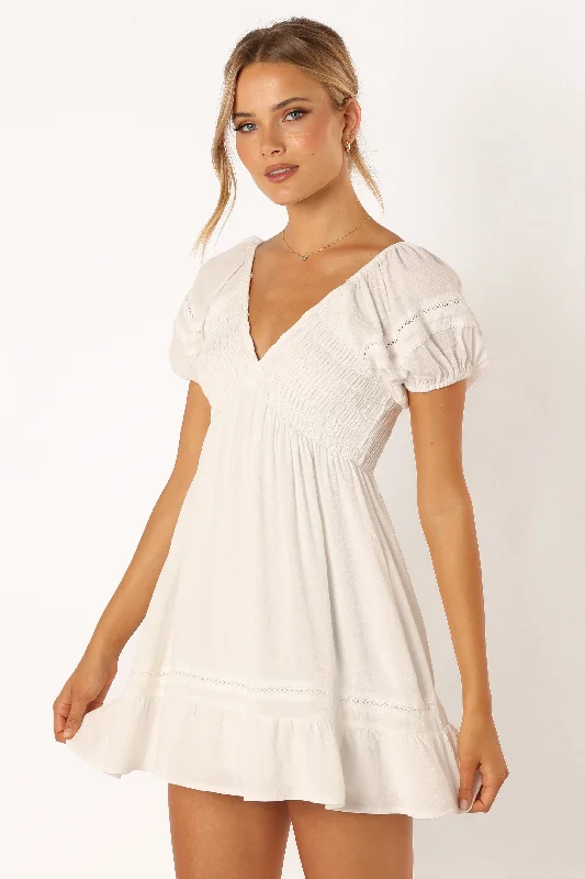 Wanda Mini Dress - White