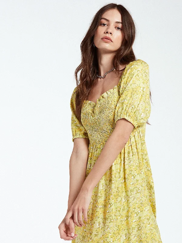 Wanna Have Sun Dress - Lime