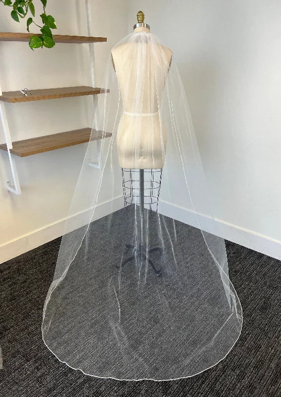 85” Veil Ribbon Trim