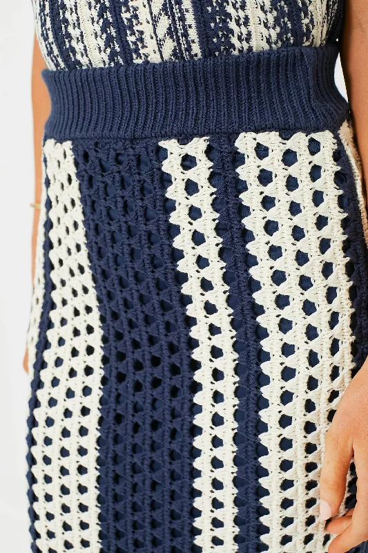 Knit Midi Skirt