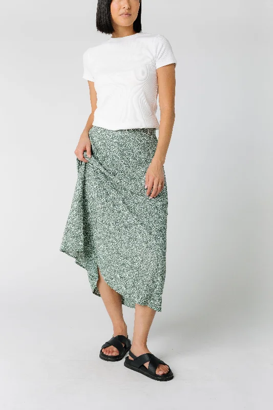 Opal Printed Midi Skirt