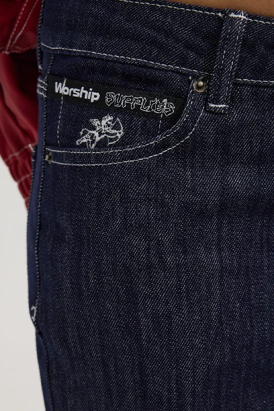 Worship Win Win Big Baggy Jean Indigo Depths