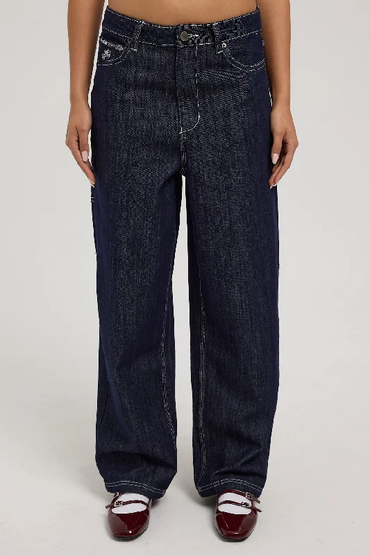 Worship Win Win Big Baggy Jean Indigo Depths