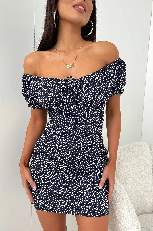 Everything Must Go!Alma Dress - Navy Floral