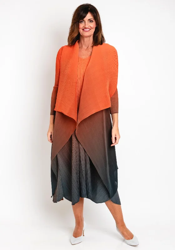 Flash Deals – Act Quickly!Alquema Long Estrella Dress & Coat Set, Tangerine to Shadow Flash Deals – Act Quickly!Alquema Long Estrella Dress & Coat Set, Tangerine to Shadow
