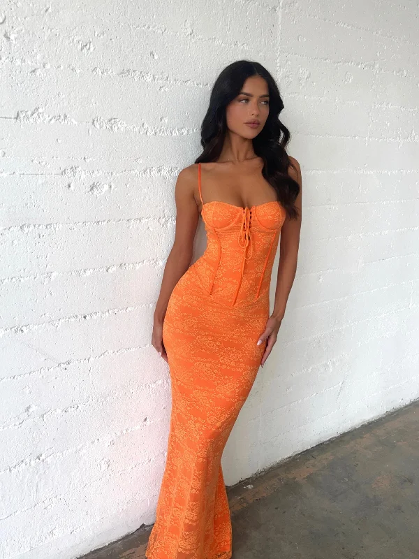 Get the Best for Less!ASHBY MAXI DRESS ORANGE