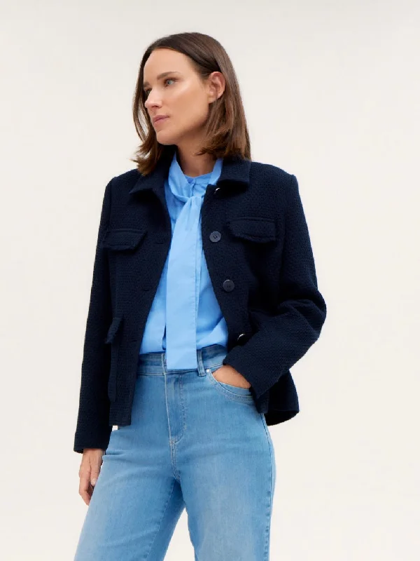 Steals and Deals Await!Textured Jacket