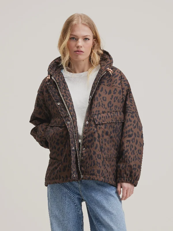 Get More, Spend Less – Shop Now!BR Helise Leopard Jacket