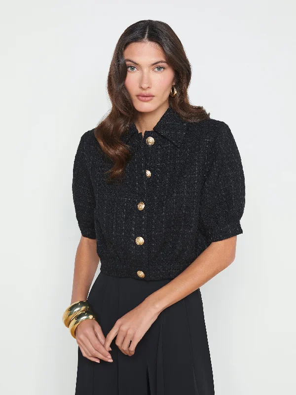 Don't Miss Out!Cove Cropped Tweed Jacket