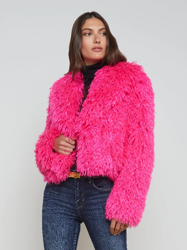 Lowest Prices Guaranteed!Davy Faux Fur Jacket