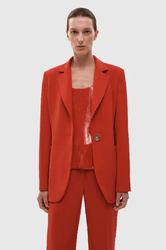 Mega Sale Happening Now!Fitted jacket with lapel