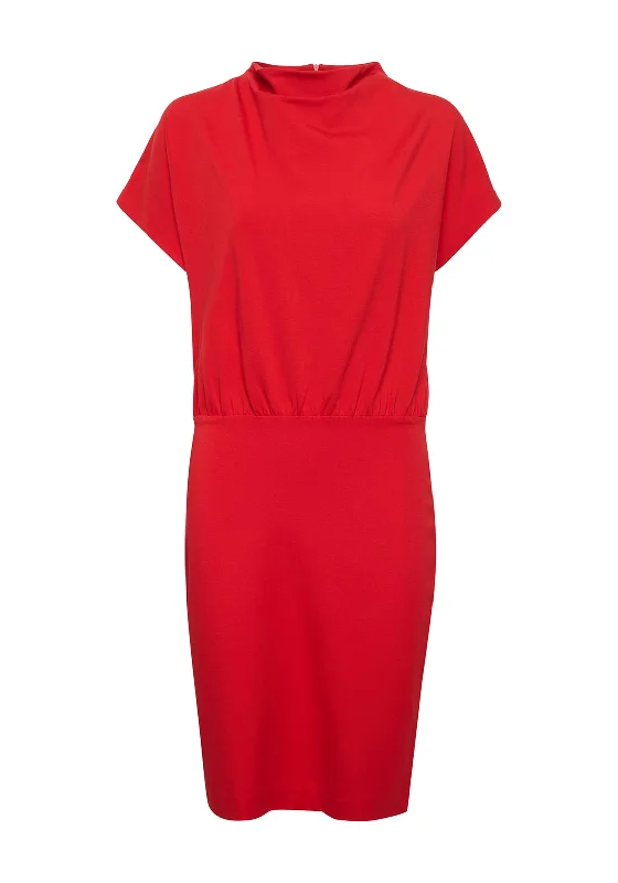 Hot Deals You Can’t Resist!Fransa Jersey Mini Dress, Barbados Cherry
