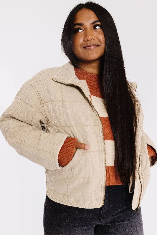 Hottest Discounts of the Year!Josie Jacket in Milk Tea